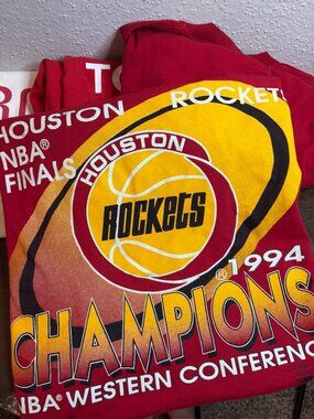 Vintage Houston Rockets Shirts & Hat